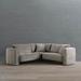 Willa Modular Seating Collection - Right-Arm Chaise, Hunter Velvet - Frontgate