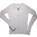 American Eagle Outfitters Sweaters | American Eagle Cable Knit V-Neck Gray Sweater Xs | Color: Gray | Size: Xs