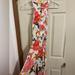 Anthropologie Dresses | Anthropologie Abel The Label Multi Floral Maxi Halter Dress Small | Color: Pink/White | Size: S