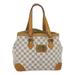 Louis Vuitton Bags | Louis Vuitton Damier Azur Hampstead Pm Tote Bag N51207 Lv Auth Ep2070 | Color: White | Size: W11.0 X H9.4 X D6.7inch