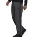 Adidas Pants | Adidas Men's Pants 3-Stripes Athletic Trousers Essentials Fleece Open Hem Sport | Color: Black/Gray | Size: 4xl