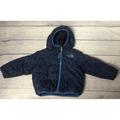 The North Face Jackets & Coats | North Face Size 6-12m Blue Hooded Reversible Coat | Color: Blue | Size: 6-9mb