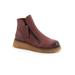 Women's Phoenix Bootie by Bueno in Dark Wine Nubuck (Size 42 M)