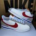 Nike Shoes | New Nike Cortez 72’ Og “Nby” (Fj8890-900) Women Sz 9.5, Men Sz 8 White Red Blue | Color: Tan | Size: 9.5