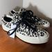 Converse Shoes | Nwt Converse Customized Cheetah Print Sneakers Women’s 7 | Color: Black/Cream | Size: 7