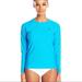 Adidas Swim | Nip Adidas Aqua Blue Long Sleeve Rashguard Swim Shirt | Color: Black/Blue | Size: Various