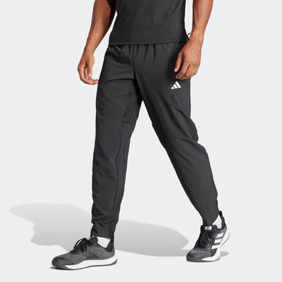 Sporthose ADIDAS PERFORMANCE "TR-ES WOVEN PT", Herren, Gr. XXL, N-Gr, schwarz-weiß (schwarz, weiß), Obermaterial: 87% Polyester, 13% Elasthan, sportlich, Hosen