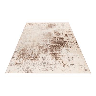 Teppich OBSESSION "My Nevada 341", grau (taupe), B:120cm H:5mm L:170cm, Polyester, Teppiche, modernes 3D-Design, abstaktes Motiv, Wohnzimmer Image