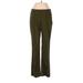 Express Dress Pants - High Rise Boot Cut Boyfriend: Green Bottoms - Women's Size 2