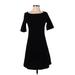 Old Navy Casual Dress - A-Line: Black Solid Dresses - New - Women's Size X-Small