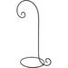 The Holiday Aisle® Wrought Iron Ornament Stand, 18" H x 7.5" W x 10.25" D Metal in Black | 18 H x 7.5 W x 10.25 D in | Wayfair