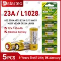 Batterie alcaline 5pcs 23A 12V L1028 A23 MN21 23GA GP23A 23AE batterie longue durée de 12 volts