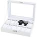 Ebern Designs Watch Box + Faux Leather/Velvet in White | 3.12 H x 11.7 W x 7.8 D in | Wayfair 6A02DF535352452792FBCD15AD0EBBF6