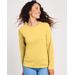 Blair Women's Essential Knit Long Sleeve Tee - Yellow - XL - Womens