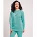 Blair Women's Better-Than-Basic Embroidered Tunic Sweatshirt - Blue - 3XL - Womens