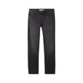 TOM TAILOR Herren Marvin Straight Jeans, schwarz, Uni, Gr. 32/32