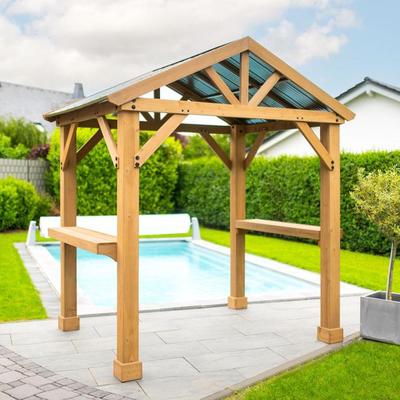 Holzpavillon BBQ Laval 6x7