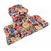 Pillow Perfect Outdoor Colson Berry 3 Piece Cushion Set - 19