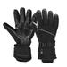 Outfmvch Gloves Winter Gloves Heated Gloves For Men Rechargeable Electric Battery Heated Gloves Warm Gloves Watertight With Touchscreen For Cycling Skiing Hiking Hunting Gloves For Women Black Xl