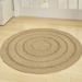 Nourison Natural Seagrass Indoor/Outdoor Natural 3 x Round Area Rug (3 Round)