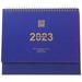 Desk Calendar 2022-2023 Wirebound Table Top Decor Tabletop Accessories Chinese To- Do List Notes Office