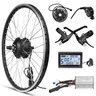 Hinterrad 36V 48V 500W E-Bike-Kit Elektrofahrrad-Umrüstsatz LCD-Elektrofahrradrad-Kit für 20/26-Zoll