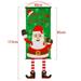 AZZAKVG Outdoor Hanging Decoration For Christmas Banners Christmas Curtain Decoration Door Hanging Painting Hanging Flag