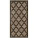 Nourison Home Easy Care 2 x 4 Fabric Brown Area Rug