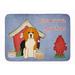 Carolines Treasures Dog House Collection Beagle Tricolor Machine Washable Memory Foam Mat