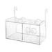 POPETPOP Transparent Acrylic Fish Breeding Tank Isolation Box Aquarium Incubator Hatching Box