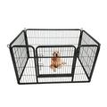Dog Playpen Designed for Camping Yard 28 Height for Medium/Small Dogs 4Panels