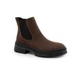 Women's Darla Bootie by Bueno in Brown Nubuck (Size 36 M)