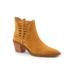 Women's Veronika Bootie by Bueno in Mustard Suede (Size 40 M)