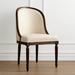 Savoy Dining Chair - Sable Finish with Performance Linen Beige Cushion - Frontgate