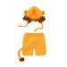 Bjutir Fall Winter Outfit Set For Kids Boys Girls Set Photo Photography Clothing Knitted Cartoon Hat Shorts 2 Piece Set