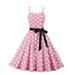 Ykohkofe Kids Toddler Baby Girls Spring Summer Polka Dot Sleeveless Princess Dress 2 Birthday Dress Dress Party for Girls Sweater Dress Toddler Girls Toddler Girl Princess Dress 4t