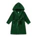 EHQJNJ Baby Girl Toddler Girls Boys Long Sleeve New Christmas Bathrobe Velvet Sleepdress Leisure Wear For Kids Babys Clothes Green Camouflage Toddler Shirt 5T