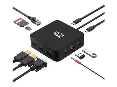 Adesso 11 in USB-C Multiport Docking Station