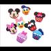 Disney Shoes | Disney Croc Jibbitz/ Charms 8 Pack | Color: Pink/Red | Size: One Size