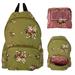 Coach Bags | Coach Packable Backpack | Color: Green/Pink | Size: 12”L X 15”H X 5 1/4”W