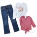 Converse Matching Sets | Kids Lg Outfit | Color: Pink/White | Size: Lg (10-12)