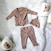 Disney Matching Sets | Baby Unisex Disney 3pc. Lion King Bodysuit & Pants Set W/Hat 3-6 Months | Color: Tan | Size: 3-6mb