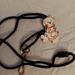 Disney Accents | Disney 101 Dalmatians Cast Exclusive Lanyard Puppy Red Leash Rare Htf Wdw | Color: Red | Size: Os