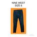 Nine West Jeans | Dark Wash Skinny Jeans Nine West Size 6 Dark Blue Stretch Denim Womens | Color: Blue | Size: 6