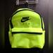 Nike Bags | Nike Air Just Do It Mini Transparent Backpack, Plastic, Volt/Black | Color: Yellow | Size: Os