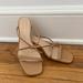 Anthropologie Shoes | Anthropologie Nude Kitten Heels | Color: Tan | Size: 7