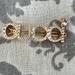 Gucci Accessories | Authentic Crystal Gucci Hair Slide Barrette Clip | Color: Gold | Size: Os