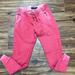 American Eagle Outfitters Pants & Jumpsuits | American Eagle Outfitters Jogger Pants Size Xxs | Color: Pink/Red | Size: Xxsj