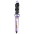 2 in 1 Hair Dryer Brush Automatic Rotating Roller Hot Air Styler Tourmaline Ceramic Heating Curling Automatic Rotating Curling New Big Curling Curling Hlq648 (Purple, One Size)