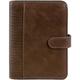 15601 Bound A5 Imitation Leather System Planner Brown